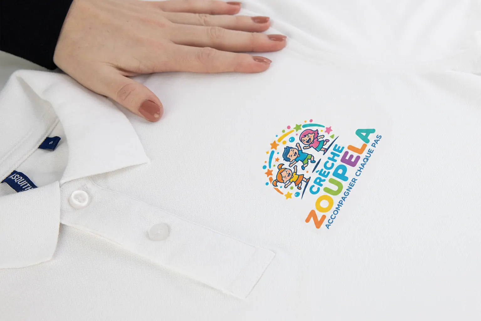 Rendu quadrichromie TopQuadri sur textile